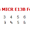 IDAutomation MICR E13B Font Advantage