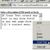 IE Count Text