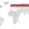 Interactive Flash World Map