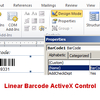 Linear Barcode ActiveX Control