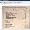 Menu Card Designer