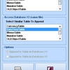 MS Access Append Two Tables Software