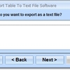 MySQL Export Table To Text File Software