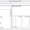 Oxetta Database Explorer
