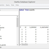 Oxetta Database Explorer