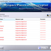 Password Decryptor for Myspace