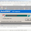 PDFIn PDF to DWG Converter