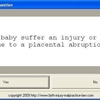 Placental Abruption