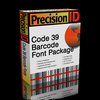 PrecisionID Code 39 Barcode Font Package