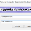 Remote Computer Description Updater