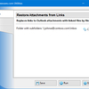 Restore Attachments from Links