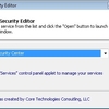 Service Security Editor