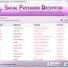 Social Password Decryptor