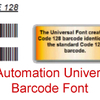 Universal Barcode Font Advantage