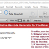 USPS IMb Filemaker Barcode Generator